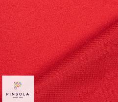 Knitted Fabric for Coats - Red 1Lm + 1Lm