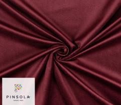 Upholstery Knitted Fabric Velour - Chianti Wine