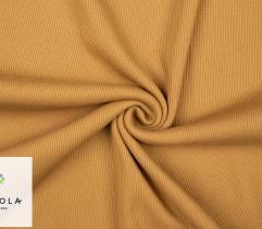 Rib Knit Fabric Tubular 60 cm - Mustard Yellow