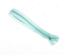 Zipper Spiral Type 3 Invisible 40 cm - Mint green