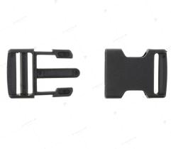 Plastic Buckle 25 mm - Black