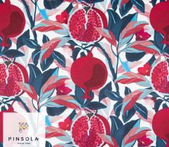 Woven Nylon Fabric Pumi - Pomegranate Orchard 3Lm