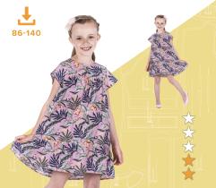 Wykrój Sukienka Dziewczęca Alina 68-140 - Plik a4