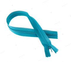 Zipper Spiral Type 3 Invisible 35 cm - Turquoise