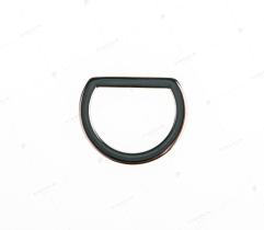 Metall D-Ring 15 mm - Silber