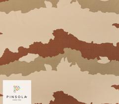 Woven Rip-Stop Fabric - French Camouflage Daguet CCE
