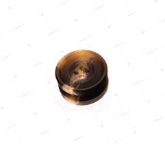 Button Buffalo Horn 22 mm - Brown