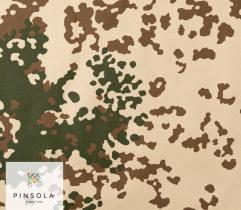 Tkanina Trudnopalna Kamuflaż - Flecktarn Pustynny