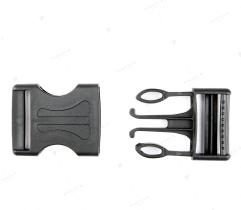 Plastic Buckle 30 mm - Black