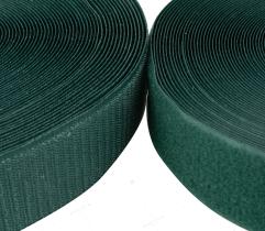 Klettverschluss 50 mm Set Hakenband und Flauschband - Grün