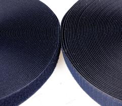 Velcro Tape 25 mm Hook and Loop - Dark Blue