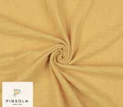 Muslin Double Gauze Organic Cotton - Mustard