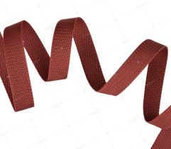 Webbing tape 25 mm - Burgundy