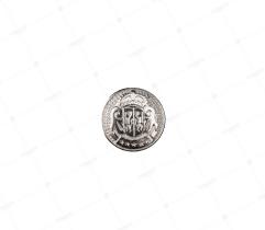 Metal Blazer Button 15 mm - Silver