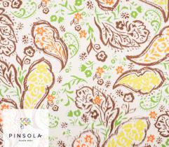 Woven Viscose Fabric – Watercolour Paisley