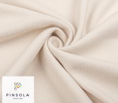 Knitted Fabric for Coats - Beige