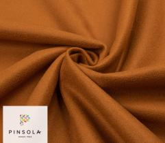 Knitted Fabric for Coats - Brown