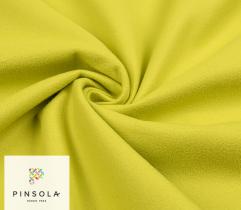 Knitted Fabric for Coats - Lime Green