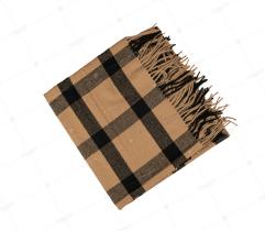 Woollen Scarf Fabric Coupon 0,5 mb - Check