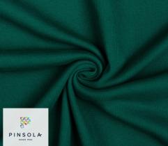 Rib Knit Fabric 120 cm - Bottle Green