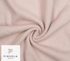 Rib Knit Fabric 120 cm - Beige