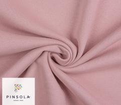 Knitted Fleece Fabric - Rose Gold