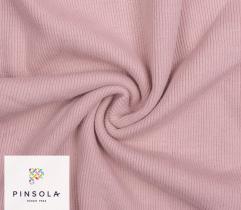Rib Knit Fabric Tubular 60 cm - Rose Gold