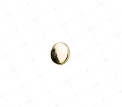 Ösenknopf 10 mm - Gold