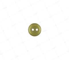 Plastic Button 12 mm - Olive Green