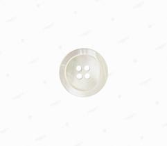 Pearl Mass Button 17 mm - Pearl