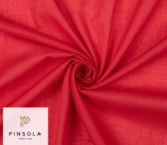 Cotton Voile Fabric - Red