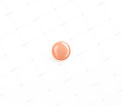 Ösenknopf 12 mm - Aprikose Rosa