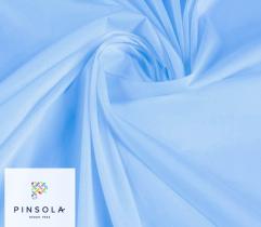 Woven Cotton Poplin - Light Blue