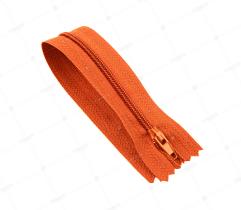Spiral Reißverschluss nicht teilbar 16 cm # 3 - Orange
