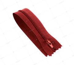 Zipper Spiral Type 3 Close End 12 cm - Burgundy