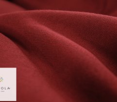 Knitted fleece, maroon