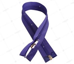 Zipper Spiral Type 5 Open End 40 cm - Purple