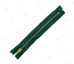 Zipper Metal Type 5 Close End 18 cm - Green