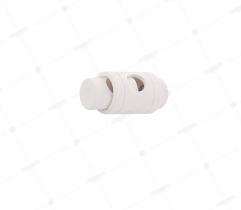 Kordelstopper 5 mm - Weiß