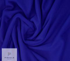 Tkanina Płaszczowa Wełniana Premium - Niebieska 0,9mb + 0,5mb