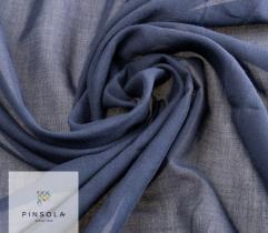 Cotton voile fabric - Navy blue