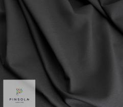Twill weave fabric - Black lined
