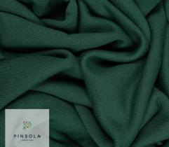 Loop knit tracksuit fabric - Bottle green