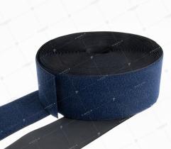 Klettband 100 mm Schlaufe - navy blau
