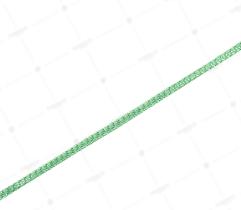 Sznurek wiskozowy - zielony 3 mm 