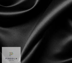 Woven Silk Elastic - Black