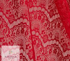 French style lace - Red