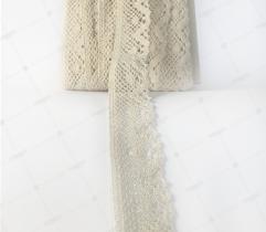 Cotton Lace 35 mm - Beige