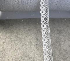 Spitzenband 12 mm - Weiß
