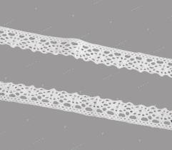 Cotton Lace 10 mm - White